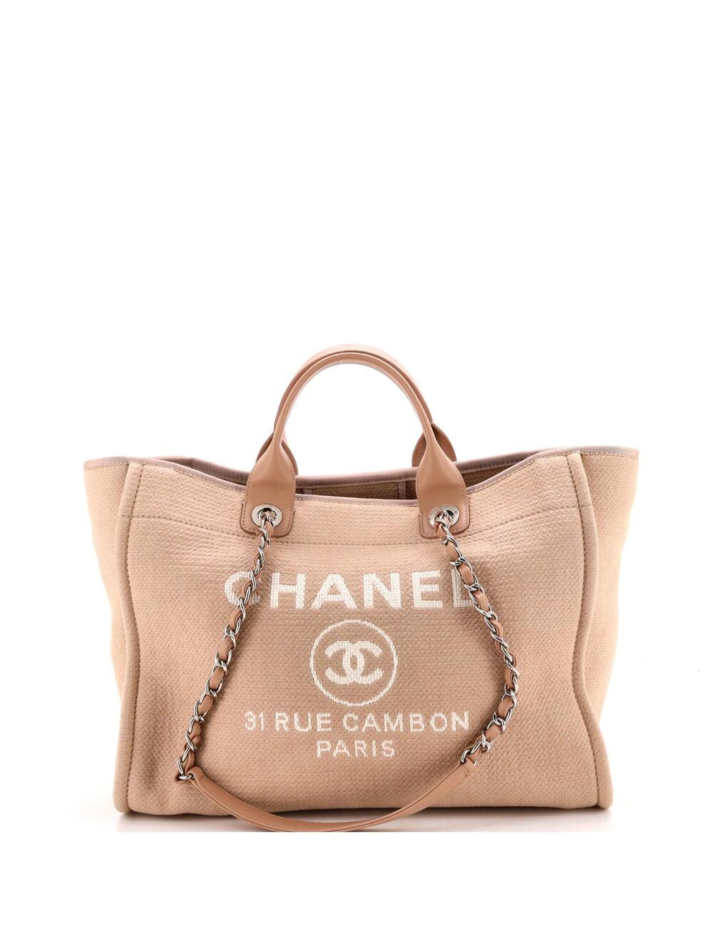 Chanel Deauville Tote Canvas Large #319006C36B